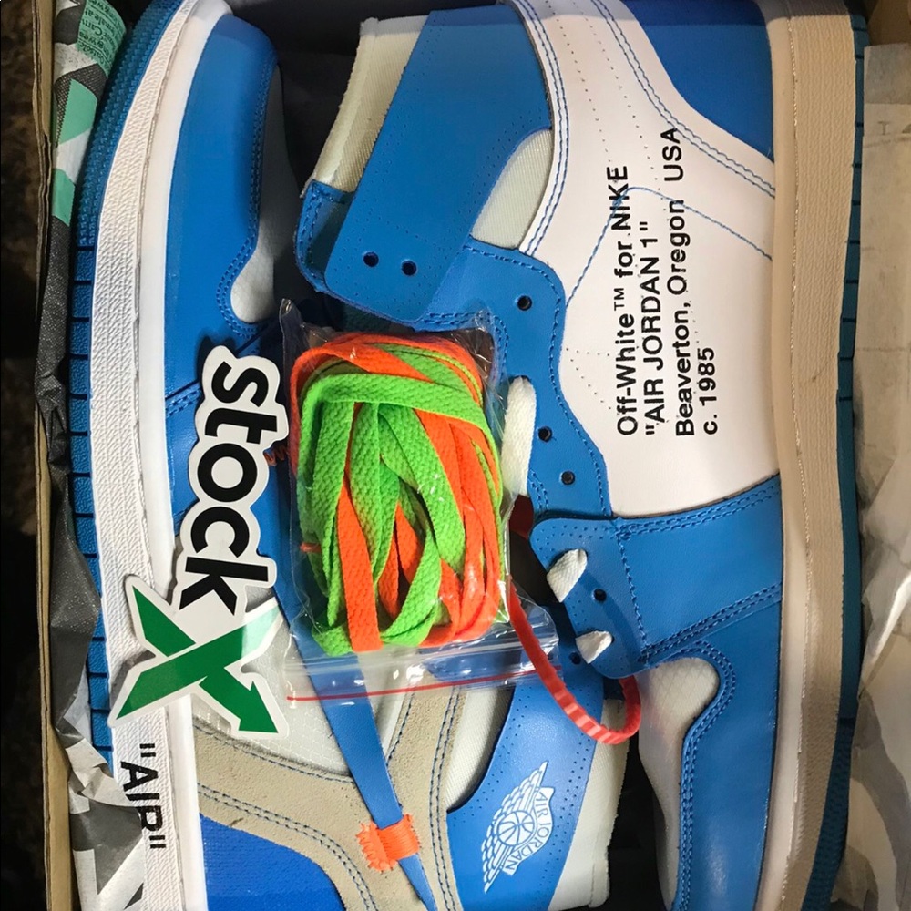 Off white jordan 1s